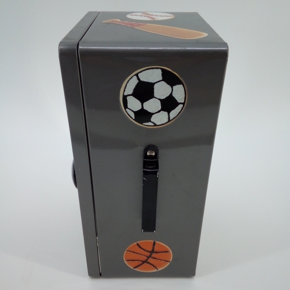 Williams-Sonoma Kids Empty Boys Sports Cookie Cutter Locker Empty w. Shelf - Picture 5 of 8